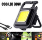 Mini COB Rechargeable Keychain Light